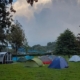 Zelten Wettkampfgruppen Schwimmer des EMTV